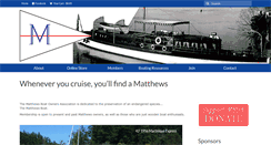 Desktop Screenshot of matthewsboatownersassoc.com